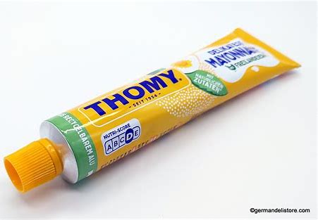 Thomy Delikatess Mayonnaise in a Yellow Tube 100ml